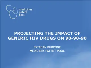 Impact of Generic HIV Drugs on HIV Treatment Affordability and Innovation