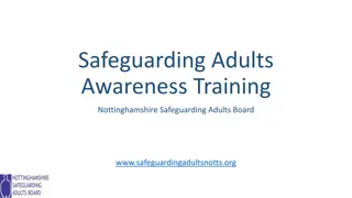 Adult Safeguarding Training in Nottinghamshire