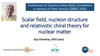 Quantum Many-Body Correlations Conference: Remembering Peter Schuck (QMBC 2023)