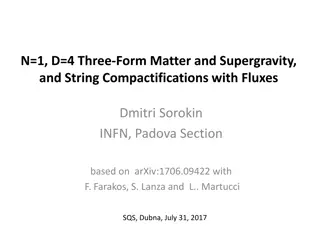 Three-Form Matter and Supergravity in String Compactifications