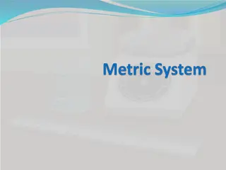 Measurement Systems and Units