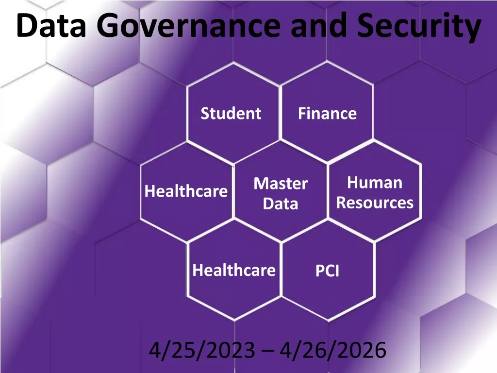 Data Governance and Security in Higher Education Institutions