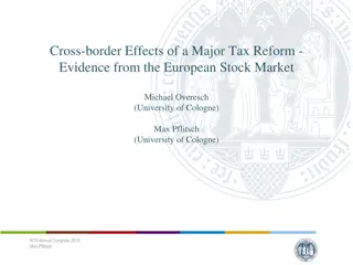 Cross-Border Effects of a Major Tax Reform: Evidence from the European Stock Market