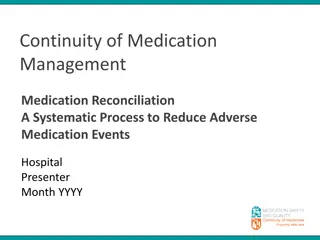 Enhancing Medication Management for Safer Healthcare