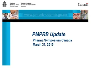 Overview of Pharmaceutical Pricing and Regulation in Canada