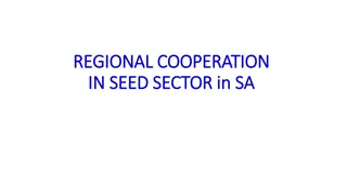 Enhancing Regional Cooperation in Seed Sector among South Asian Countries