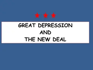 The Great Depression and The New Deal: Causes, Impact, and Solutions