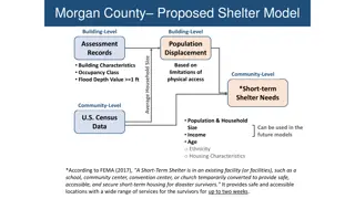 Morgan County Proposed Shelter Model and Displacement Analysis