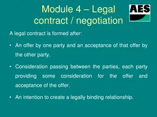 Understanding Legal Contract Negotiation Process