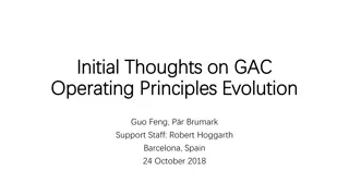 Evolution of GAC Operating Principles: A Working Group Initiative