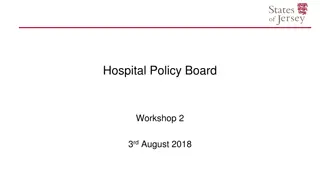 Progression of Hospital Policy Board Workshop and Site Selection Process