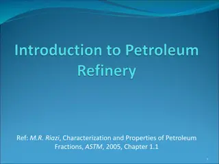 Petroleum Hydrocarbons and Their Properties