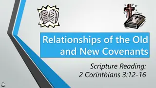 The Old and New Covenants: Scripture Insights