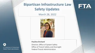 Bipartisan Infrastructure Law Safety Program Updates