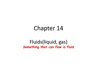 Fluids: Density, Specific Gravity, and Pressure in Liquids and Gases