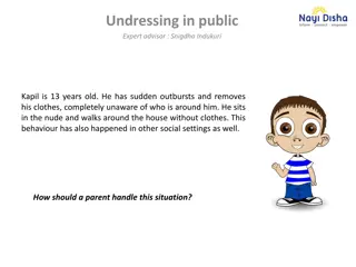 Understanding and Addressing Child's Public Undressing Behavior