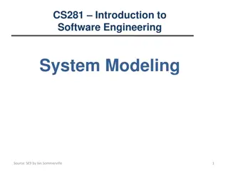 System Modeling in Software Engineering