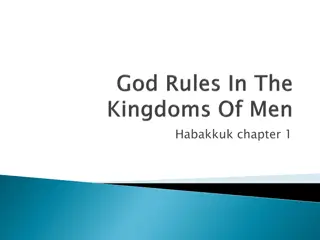 Reflections on God's Judgment and Righteousness in the Bible