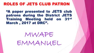 Roles of JETS Club Patron: Duties and Responsibilities Explained