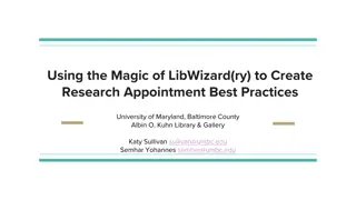 Enhancing Research Appointment Services at UMBC Library