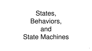 Understanding States, Behaviors, and State Machines in Programming