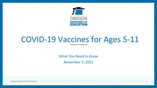 Oregon Department of Education - COVID-19 Vaccines for Ages 5-11 Information