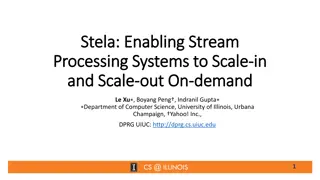 Enhancing Stream Processing Systems with On-Demand Scalability