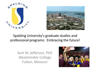 Embracing the Future: Spalding University's Graduate Studies and Professional Programs