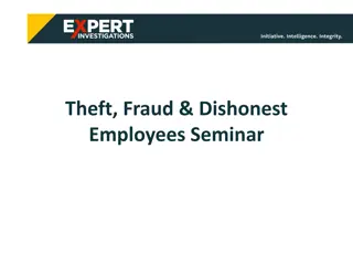 Preventing Employee Theft, Fraud, and Dishonesty in the Workplace