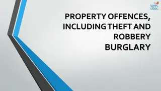 Understanding Burglary Offences and Acts Reus in Property Crimes