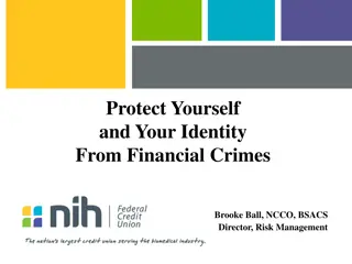 Protect Yourself from Identity Theft and Financial Crimes