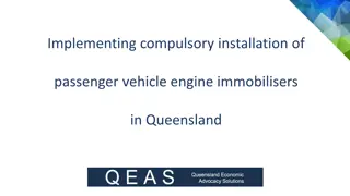 Addressing Vehicle Theft Crisis: Compulsory Engine Immobilisers in Queensland