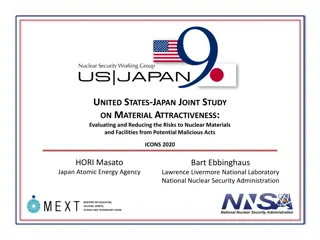 United States-Japan Joint Study on Material Attractiveness