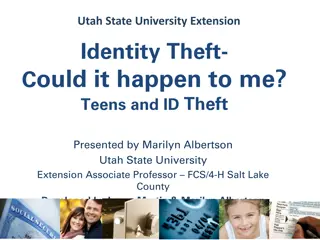 Identity Theft: Risks for Teens and How to Protect Yourself