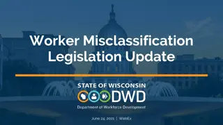 Latest Updates on Worker Misclassification Legislation