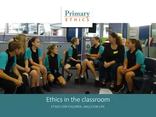 Encouraging Ethical Development in Children Through T.H.I.N.K Primary Ethics Program