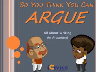 Mastering the Art of Writing Persuasive Arguments