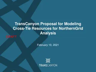 Proposal for Modeling Cross-Tie Resources for Northern Grid Analysis