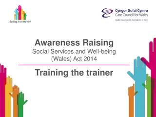 Training for Implementation of Social Services and Well-being Act 2014 in Wales