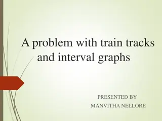 Solving Train Track Problems Using Interval Graphs and Graph Coloring