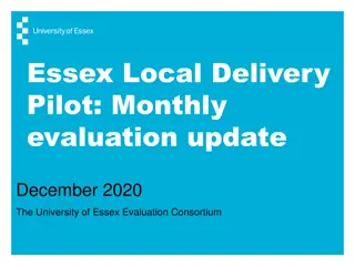 December 2020 Essex Local Delivery Pilot Monthly Evaluation Update