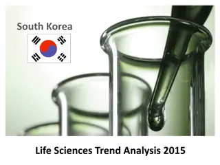 South Korea Life Sciences Trend Analysis 2015