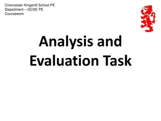 Enhancing Performance Through GCSE PE Coursework Evaluation