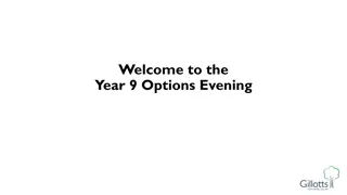 The Options Process for Year 9 Students