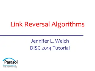 Exploring Link Reversal Algorithms in Distributed Systems