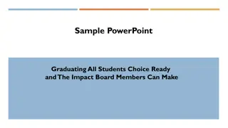 Enhancing Education Accountability in North Dakota: The Choice Ready Initiative