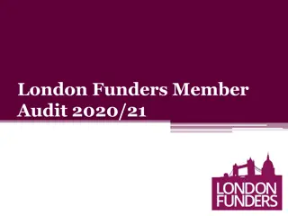 Insights into London Funders Member Trends 2020-2021