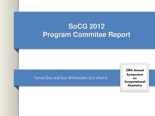 Insights from SoCG 2012 Symposium Program Committee Report