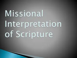 Exploring the Foundations of Missional Theology