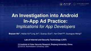 Android In-App Ad Practice: Implications for Developers